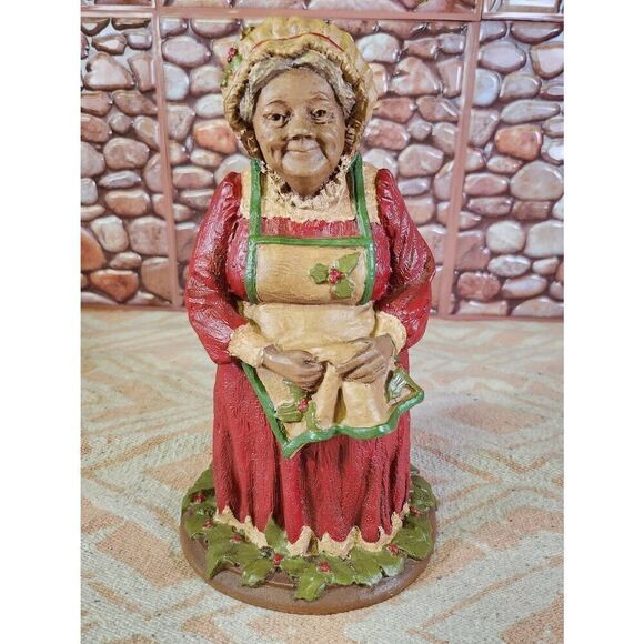 Tom Clark Belle Kringle Mrs. Claus Figurine Gnome 1983 - Picture 5 of 7